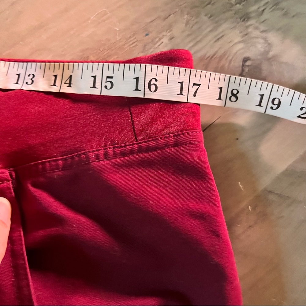 FIGS Kade Cargo Scrub Pants Women Anti-Wrinkle Medical Burgundy Size Large Tall - Picture 13 of 16